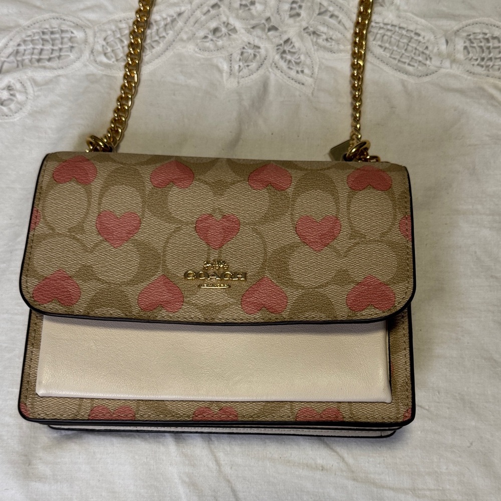 Coach Mini Klare Heart Print Crossbody LIMITED EDITION - Great Gift!